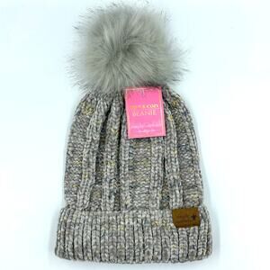 Simply Southern Soft & Cozy Gray Beanie‎ Women’s One Size NWT